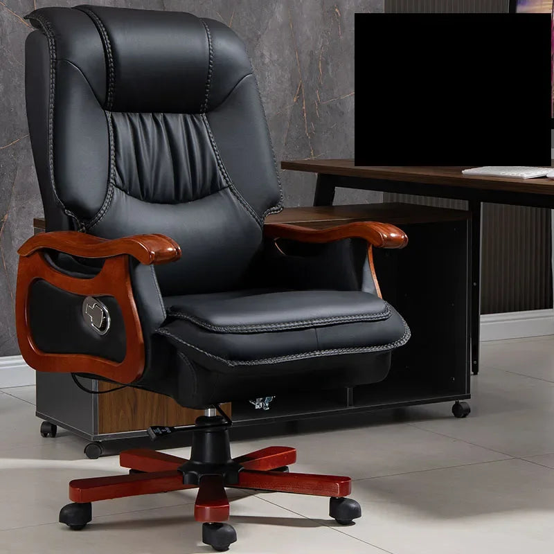 Massage Large Office Chair Swivel Accent Luxury Chaise Lounge Leather Office Chair Conference  Room Furniture