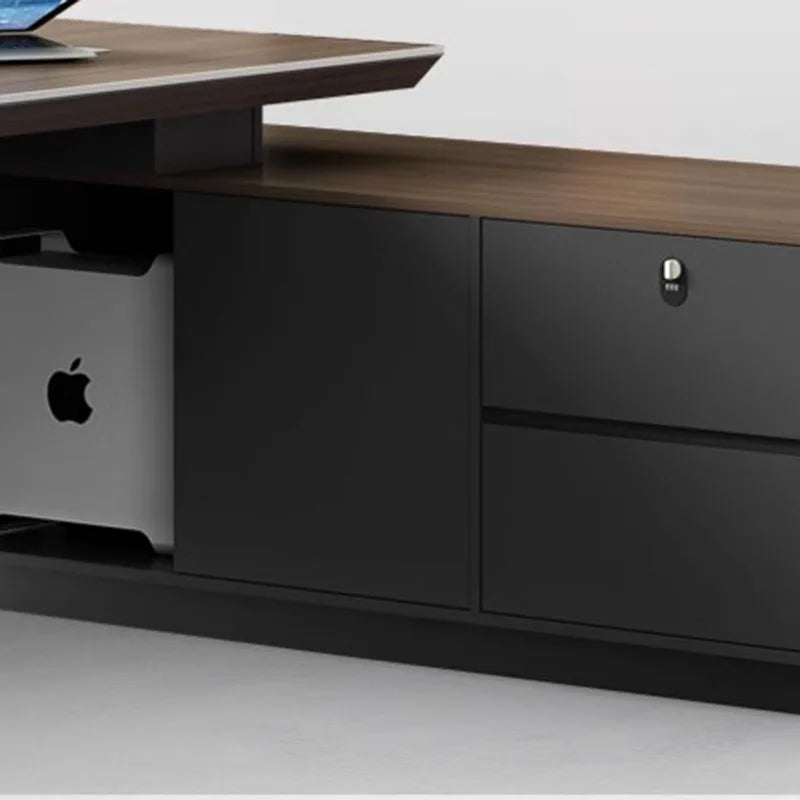 European Luxury Office Desk Reception Executive Floor Organizers Computer Desks Storage Standing Mesa De Computador Furniture