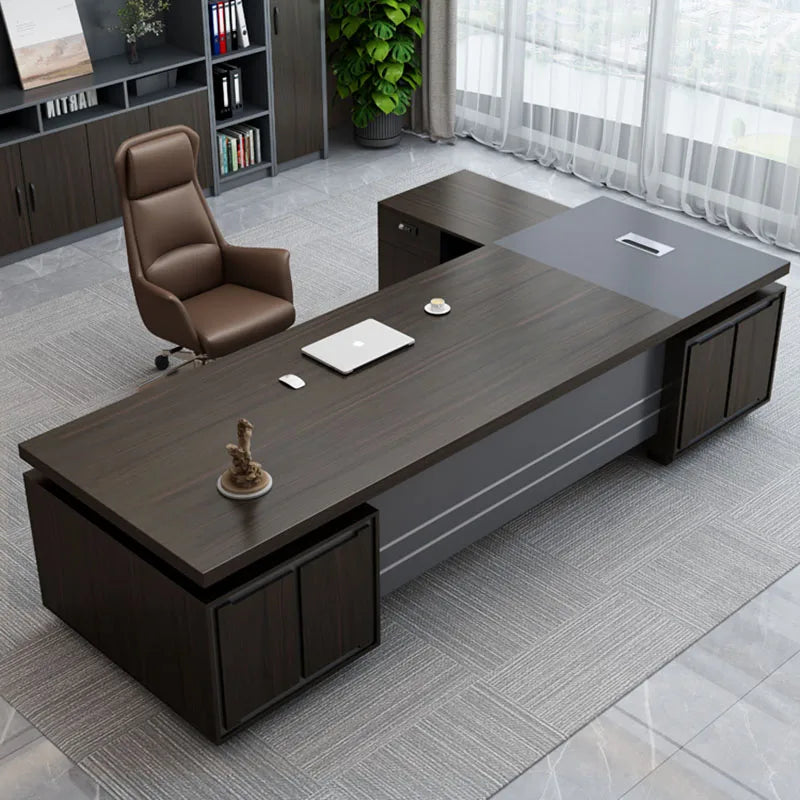 L Shaped L Organizers Office Desk Conference Executive Supplies Floor Computer Desks European Standing Mesa Escritorio Furniture