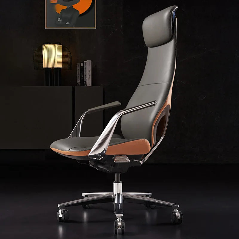 High quality high-end luxury leather hotel chairs and office chairs muebles oficina ejecutiva