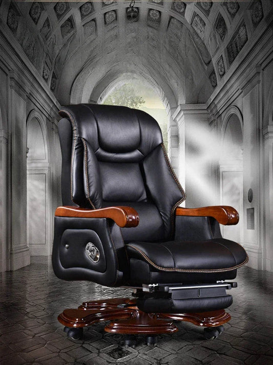 Luxurious Design Office Chair Leather Massage Work Boss Gaming Chair Executive Bedroom Sillas De Oficina Office Furniture