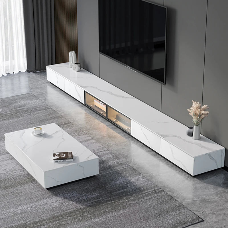 Modern Girl Tv Stands Mobile Luxury White Display Media Samsung Tv 50 Inch Table Stand Cheap Wall Table Basse Bedroom Furniture