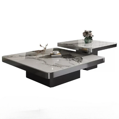 Room Metal Steel Coffee Table Modern Minimalist Italian Regale Side Table Square Aesthetic Beistelltisch Living Room Furniture