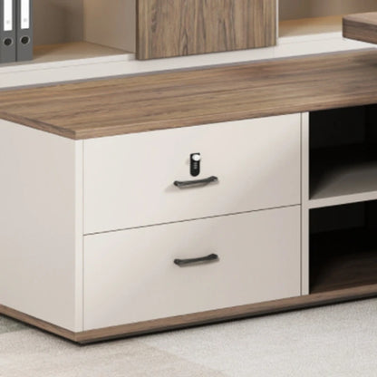 European L Shaped Office Desks Drawers European Sit Luxury Executive Computer Desks Drawer Shelf Mesa De Computador Furniture