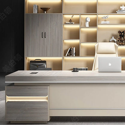 Computer Work Desk Workstation Pullout Under Organizer Storage Vanity Work Desk Appoint Scrivania Ufficio Luxury Furniture