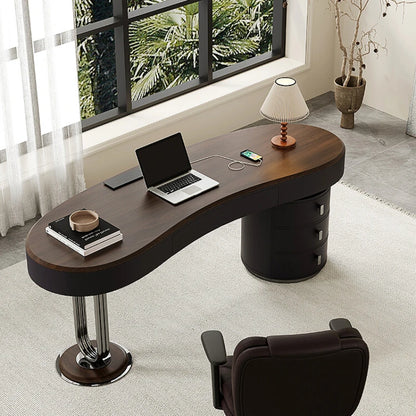 Gaming Executive Office Desks Computer Wood Luxury Black Office Desks Conference Meeting Mesa Tavolo Office Furniture WN50OD