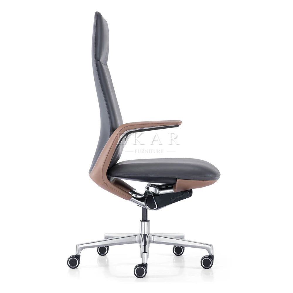 Luxury Office Furniture CEO Swivel Office Chair Comfortable High Back Leather Executive Manager Office Chairs