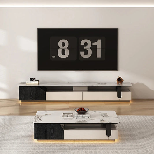 Center Fireplace Tv Cabinet Simple Living Room Theater Italian Coffee Tables Tv Supports Luxury Suporte Para Tv Home Furniture