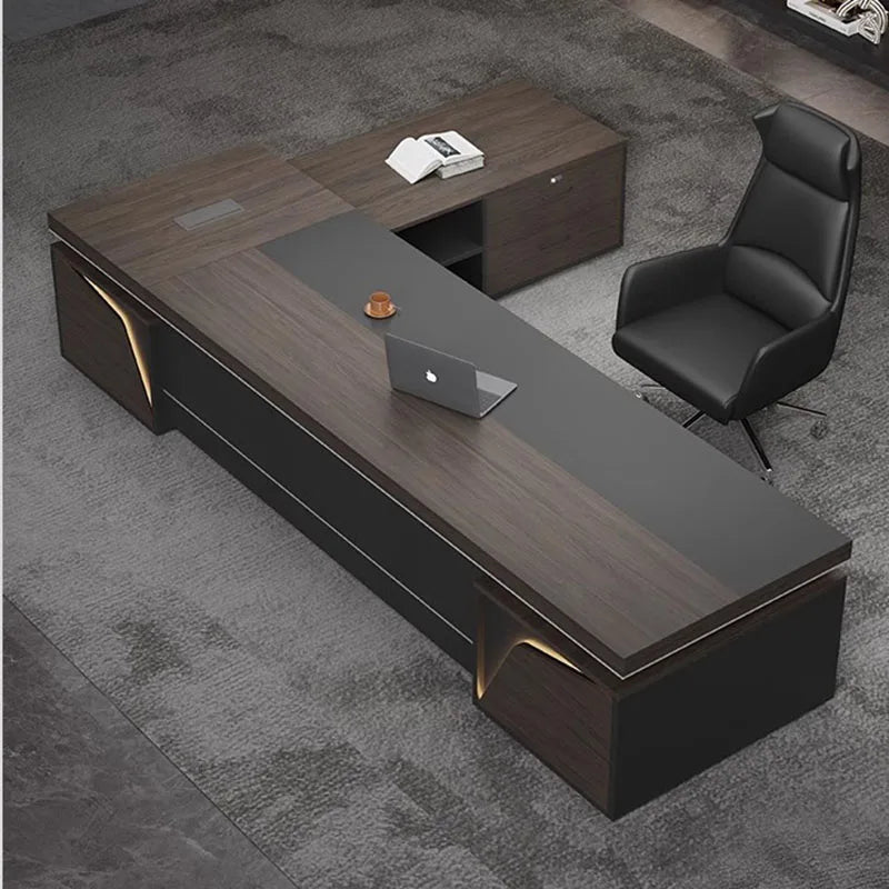 Storage Ergonomic Office Desk Teenage Luxury Executive Simple Office Desk Adjustable Conference Escritorios Home Furnitures