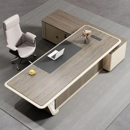 Executive Study Office Desk Modern Drawers Desktop Filing Laptop Meeting Office Desk Gaming Scrivania Angolare Furniture HDH