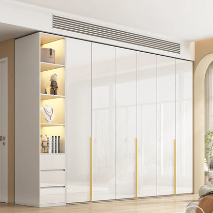 Luxury Shelf Wardrobe Doors Large Modern Living Room Closet Wardrobe Organizer Storage Cabinet Rangement Chambre Furniture