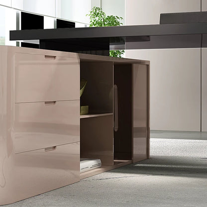 Work Accent Office Desks Funky Luxury Minimalist Modern Storage Executive Office Desk Reception Biurka Komputerowe Furnitures