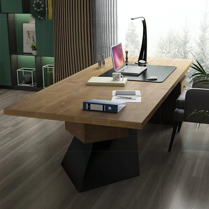 Writing Furniture Executive Desk Office Conference Reception L Shaped Desk Corner Height Escritorios De Oficina Computer Tables