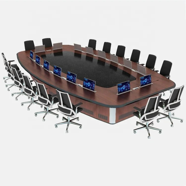 Office Conference Table Rectangular Meeting Desk Company Paperless Office Room Commercial Furniture Office Conference Room Desk