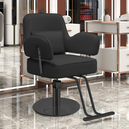 Comfortable Aesthetic Chair Hairdressing Barber Barbershop Barber Chair Makeup Pedicure Sillas Nail Salon Equipment Furniture