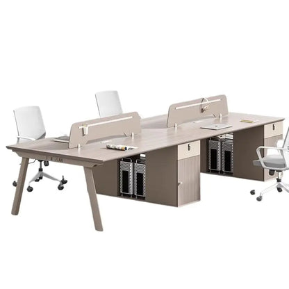 Drawers Executive Office Desk Corner Laptop Monitor Workflow Cheap Office Desk Storage Tavolo Da Lavoro Office Furniture HDH