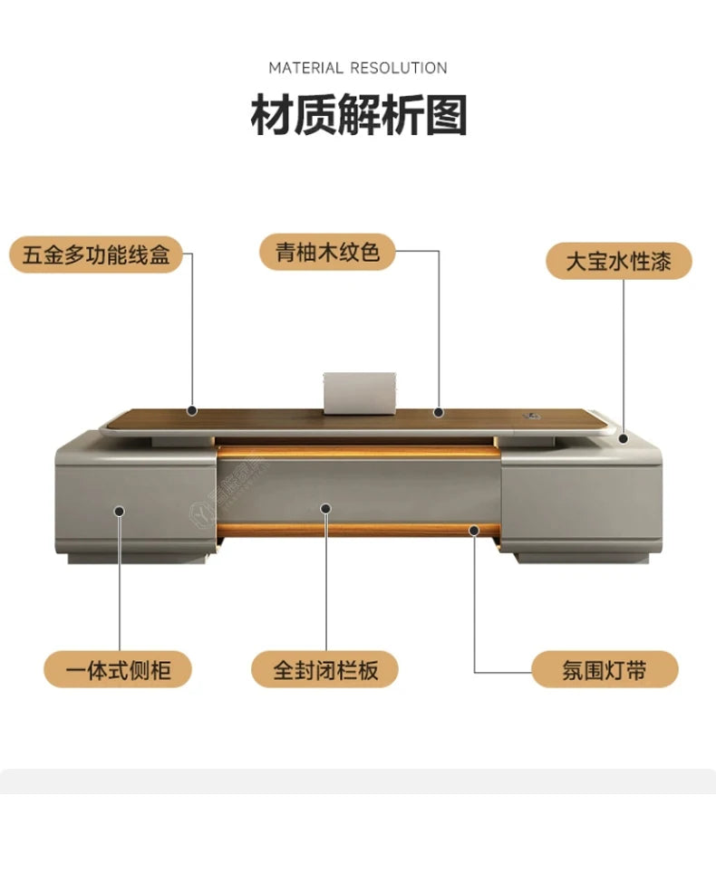 Corner Office Desk Gaming StandingBureau Computerbureaus Writing Desk Executive Conference Scrivania Angolare Office Furniture