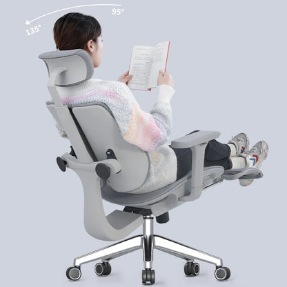 Home Adjustable Computer Gaming Chairs Office Reclining Lift Swivel with Pedal Chairs Gamer Student Backrest Human 의자 Furniture