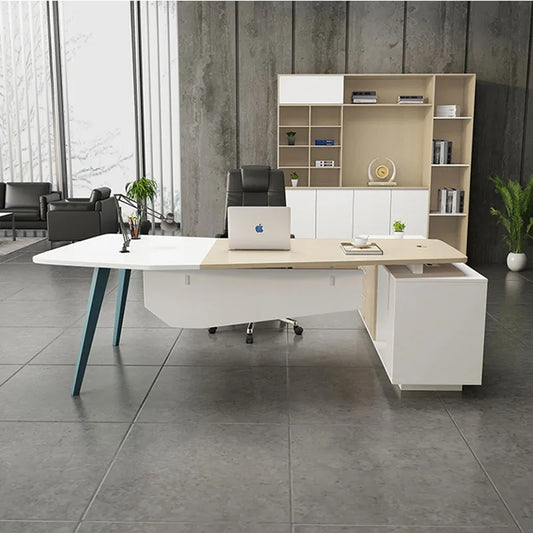 Minimalist Home Office Desks Conference Designer Storage Luxury Modern Work Desk Executive Mesa Escritorio Office Furniture