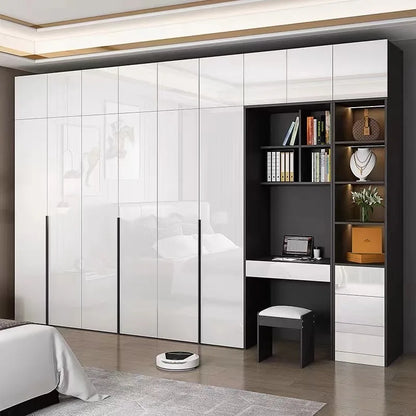 Narrow Bedroom Wardrobes Japanese Bathroom Ideas Gentleman Luxury Vertical Ventilation Closet Industrial Armadio Hotel Furniture