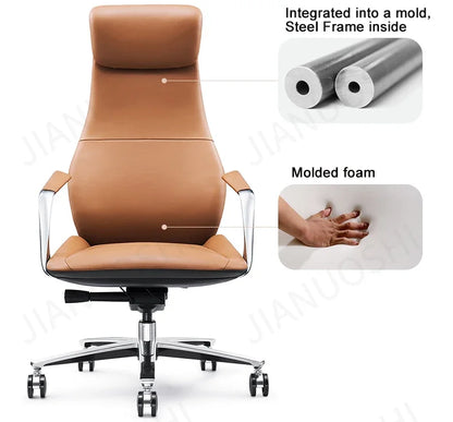 Best Furniture Executive Swivel Boss Ergonomic Leather High Back Office Chair