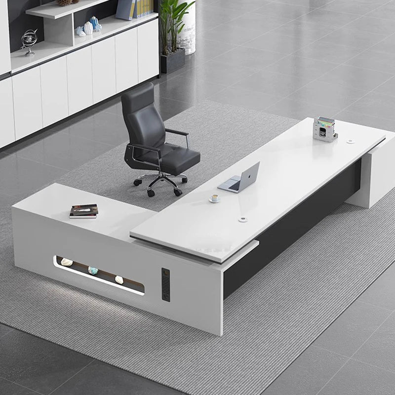 Writing Modern Office Desks Studying Floor Wood Executive Office Desks Conference Reception Scrivania Gaming Room Furnitures