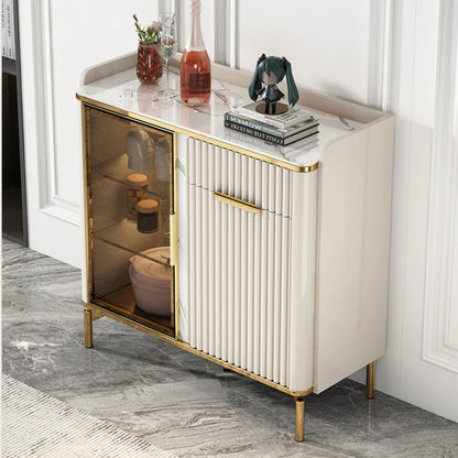 Luxury Storage Sideboard Modern Dining Room Nordic Display Sideboard Kitchen Drawers Armoire Cuisine Kitchen Furniture SR50CG