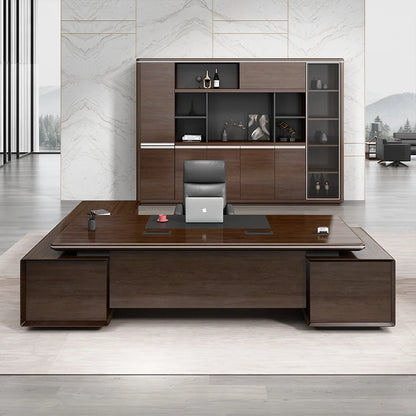 Computer Desks Office Desk Accessories Automatic Executive Luxury Organizer Supplies Auxiliary Table Offices Standing Wooden