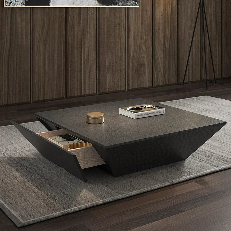 Minimalist Square Coffee Table Rectangle Design Coffee Table Nordic Unique Table Living Room Basse De Salon Home Furniture