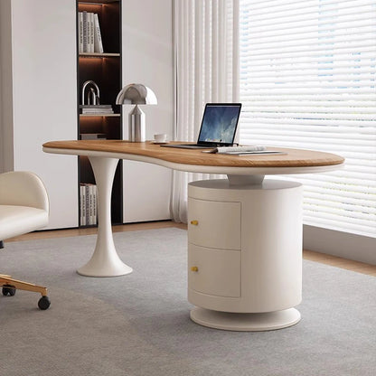 Modern Workstation Office Desk Writing Drawers Meeting Executive Desk Wood Console Scrivanie Per Ufficio Office Furniture