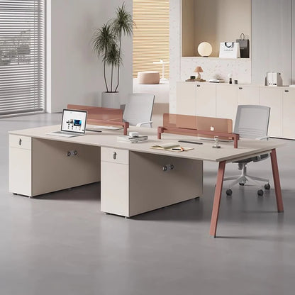 Meeting Vanity Writing Desk Reception Office Table Work Executive Desk Long Wall Makeup Mesa Para Computador Luxury Furniture