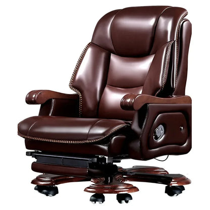 Work Lounge Office Chairs Chaise Leather Designer Rolling Comfy Executive Computer Chair Desk  Gamer Luxury Furniture