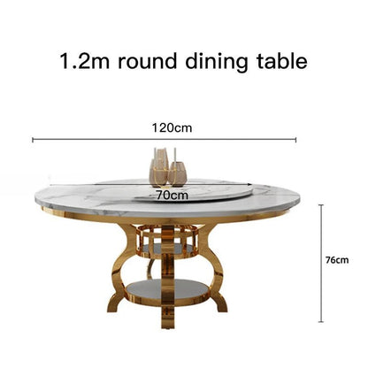 Modern Glass Breakfast Table With 4 Chairs For Dining Small Living Room Apartment Stainless Steel Set Home Furniture Minimalist