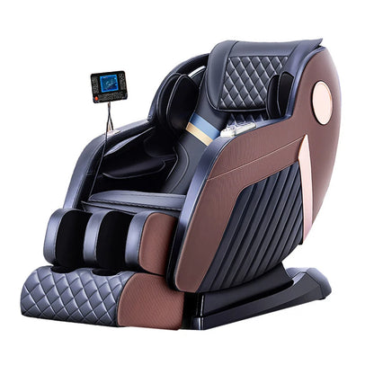 Luxury Electric Leisure Massage Chair Zero Gravity Intelligent Full Body Multi-Function Bluetooth Music U-Shaped Pillow+Shortcut