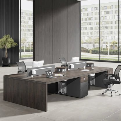 Work Executive Office Desks Writing Modern Desktop Wood Office Desks Laptop Meeting Escritorio Oficina Office Furniture WN50OD