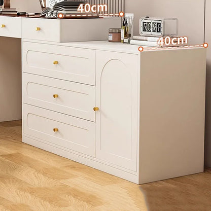 Cabinet Bedroom Dressing Table Mirror Mobile Modern Cosmetic Make Up Table Storage Bed Side Muebles Para Dormitorio Furniture