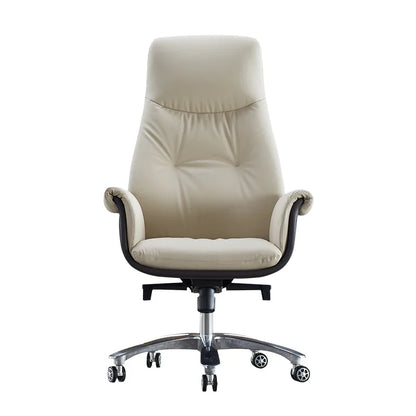 Luxury White Office Chair Design Handle Orthopedic Ergonomic Office Chair Roller Swivel Wheels Cadeiras Cute Furniture