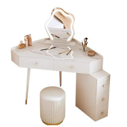 European Modern Dressing Table Bedroom Nordic Style Storage  Dressing Table Drawer Luxury Penteadeiras De Maquiagem Furniture