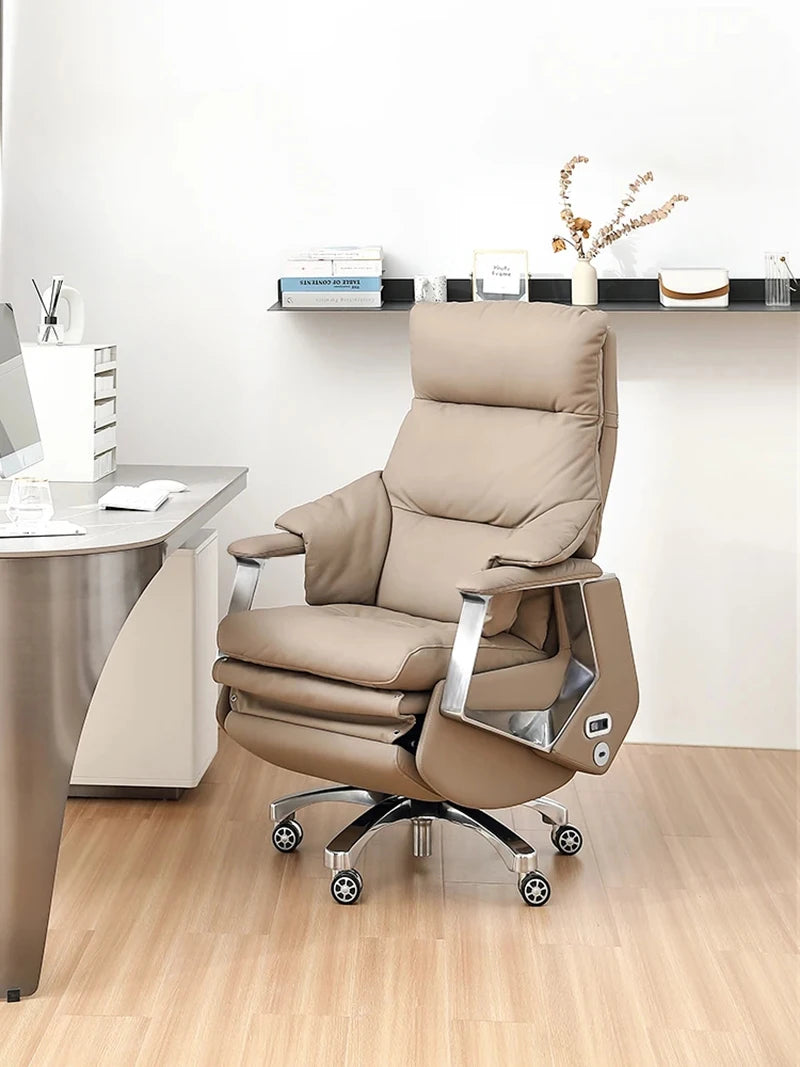 Electric Massage Office Chair Gaming Support Leather Boss Living Room Gaming Chair Work Silla De Escritorio Office Furniture