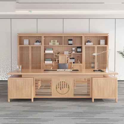 Organizer Writing Desk Office Executive Luxury Gaming Office Desks Wooden Drawers Tavolo Da Lavoro Office Desk Decoration