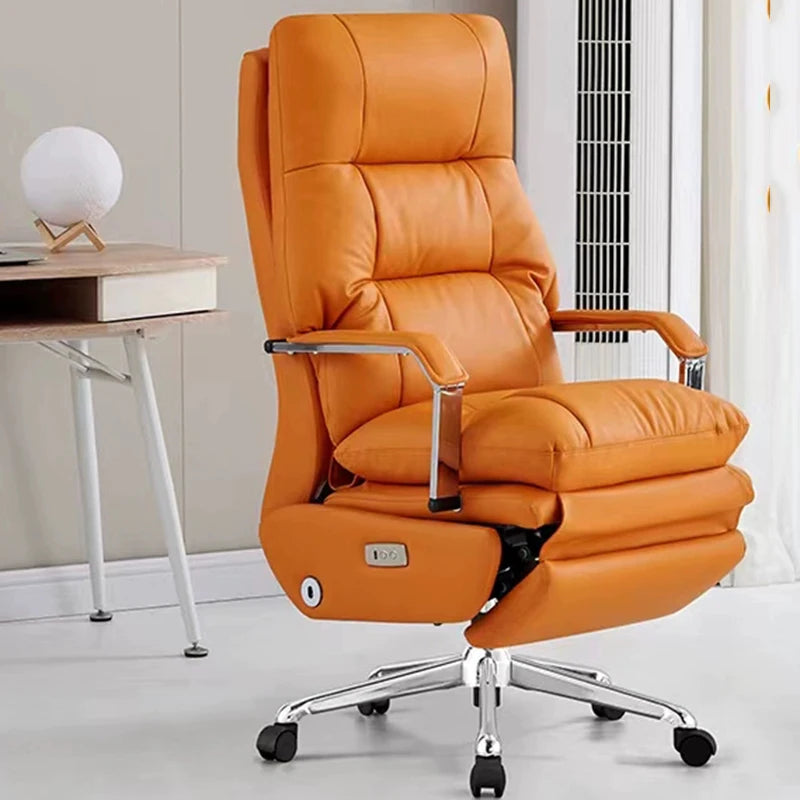 Waterproof Office Chairs Boss Game Sleep Neckrest Footrest Conference Backrest Luxury Chairs Raise Bureaustoel High Furniture