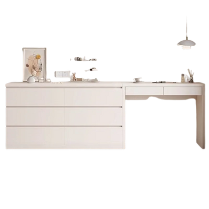 Girls Bedroom Dressing Table Modern Drawer European Makeup Dressing Table Luxury Mirror Vanity De Maquillaje Mueble Furniture