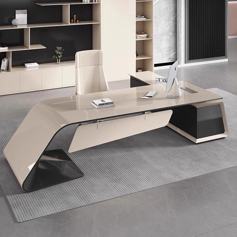 Reading Desk Writing Table Simple Furniture Room Office Bedroom Conference Reception Computadora Minimalist Professional