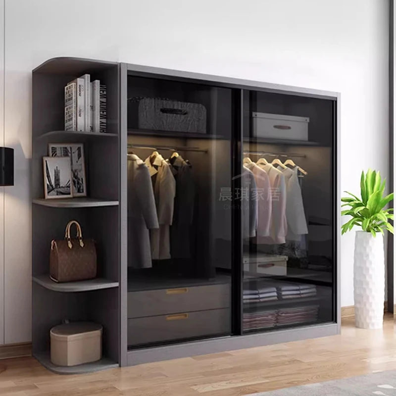 Wardrobes Bedrooms Folding Portable Cabinets Closet Storage Furniture Chest Drawers Clothes Closets Bedroom Home Room Armario