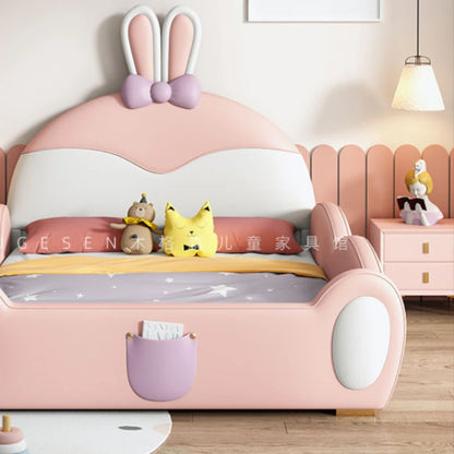 Headboard Frame Children Bed Luxury Wooden Twin Living Room Children Bed Kids Princess Letto Matrimoniale Bedroom Furniture