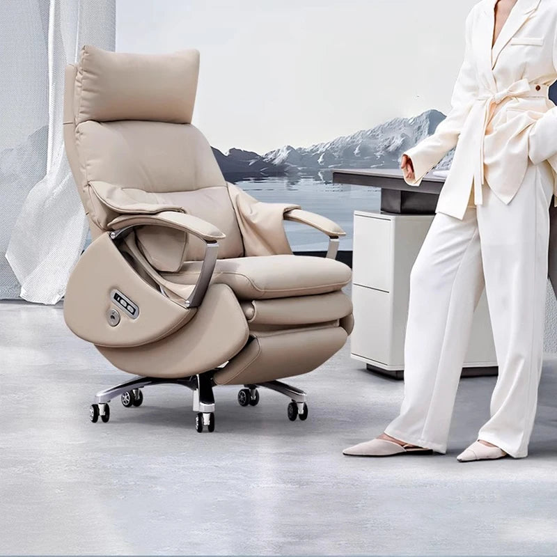 Lazy Massage Full Body Office Chair Salon Throne Dresser Computer Nordic Office Chair Luxury Sillas De Oficina Salon Furniture