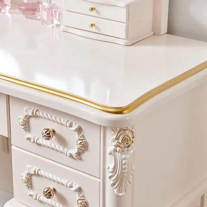 Multifunctional Modern Dressing Table Makeup Nordic Style Girls European Dressing Table Bedroom Luxury  Schminktisch Furniture