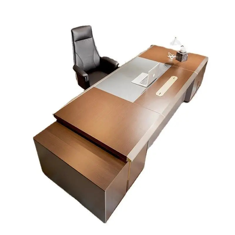 Boss desk table and chair combination leader simple modern office executive desk