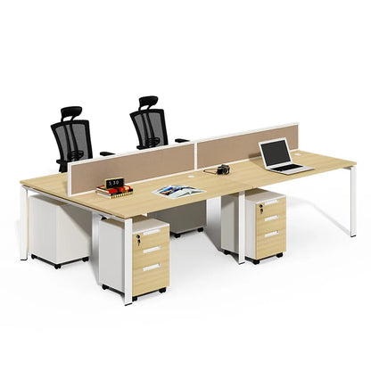 Wholesale modern office furniture cheap modular high end frosted glass 6 person office cubicles workstation