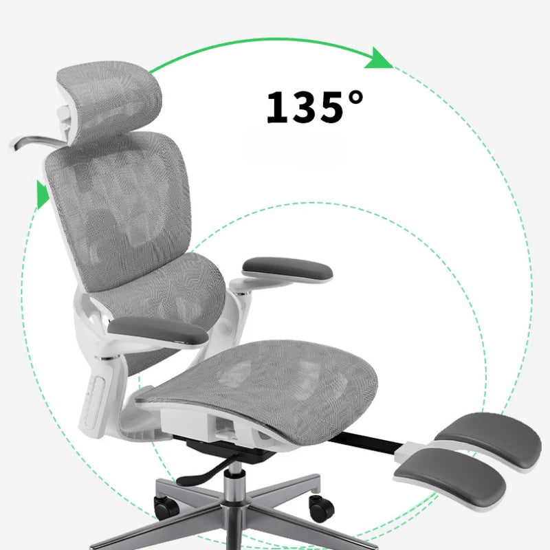 Footrest Relaxing Dining Vanity Luxury Work Pc Room Gamming Chair Wheels Office Stool Design Rotating Silla Escritorio Furniture